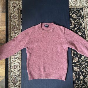 Lands' End Wool Crewneck Sweater